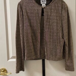 Shiny Gold Women's Blazer by Alfred Dunner